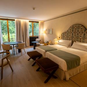 Habitación del Parador de Santillana Altamira