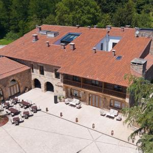 Vista aérea del Parador de Santillana Altamira