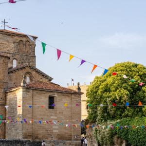 Calles en el entorno del Parador de Santillana Altamira