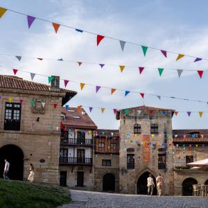 Santillana del Mar donde se encuentra el Parador de Santillana Gil Blas