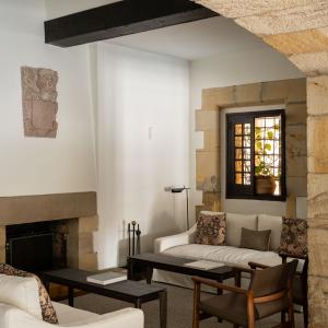Zona de clientes en el Parador de Santillana Gil Blas