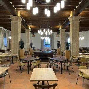 Salón de desayunos del Parador de Sigüenza