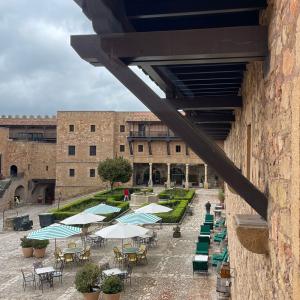 Terraza del Parador de Sigüenza