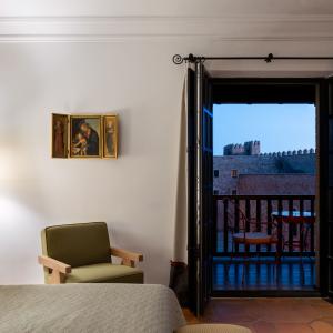 Vistas desde habitación del Parador de Sigüenza