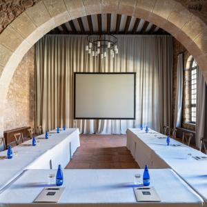 Salón de eventos del Parador de Sigüenza