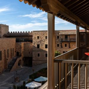 Galería de terrazas del Parador de Sigüenza