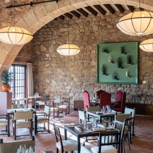 Panel del restaurante del Parador de Sigüenza