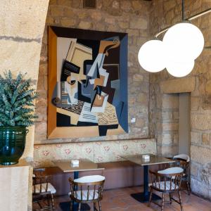 Rincón del espacio gastronómico del Parador de Sigüenza