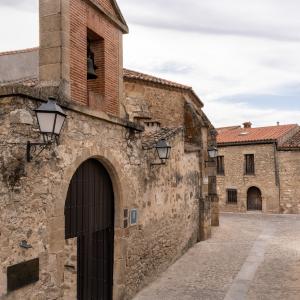 Zonas exteriores del Parador de Trujillo