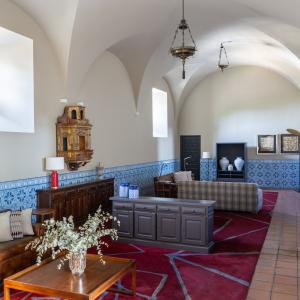 Salón de clientes del Parador de Trujillo