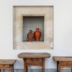 Detalle de pasillo del Parador de Trujillo