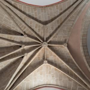 Detalle arquitectónico de la capilla del Parador de Trujillo
