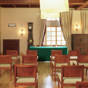 Salón para eventos en el Parador de Tui