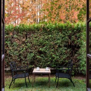 Terraza de habitación Parador de Tui
