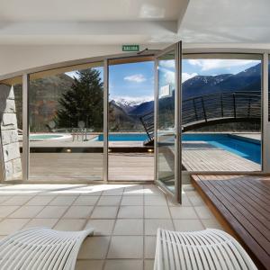 Spa con vistas del Parador de Vielha