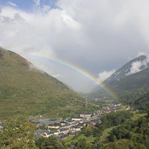 Panorámica desde el Parador de Vielha