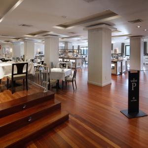 Salón de desayunos del Parador de Vielha