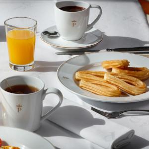 Detalle de desayuno buffet en el Parador de Vielha