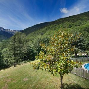 Vistas desde zona de la piscina del Parador de Vielha