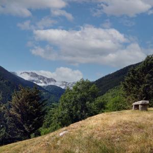 Vistas desde el exterior del Parador de Vielha