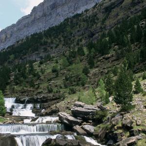 Sucesión de cascadas del río Cinca