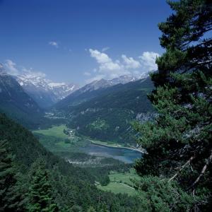 Vista aérea del Valle de Pineta