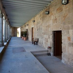 Interior de claustro del Palacio de los Condes de Monterrei