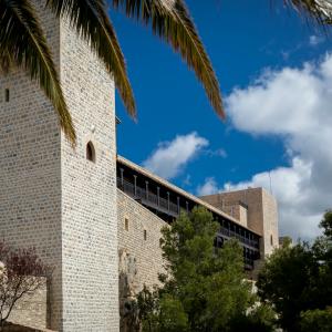 Panorámica de la torre del Castillo del Parador Nacional de Jaén