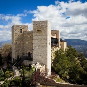 Panorámica de la torre del Castillo del Parador de Turismo de Jaén