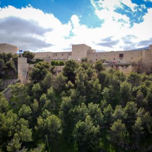 Vista aérea del Castillo y el Parador de Jaén