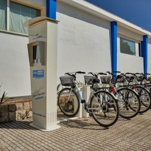 Parking de bicicletas del Parador de Benicarló