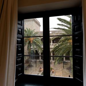 Vistas al patio del Parador de Jarandilla de la Vera