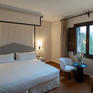 Habitación con vistas del Parador de Jarandilla de la Vera