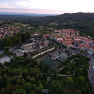 Panorámica aérea de Jarandilla de la Vera