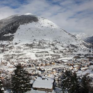 Val d’Arán nevado desde el Parador de Vielha