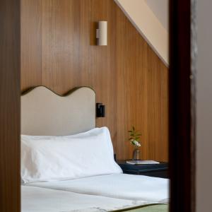 Detalle de habitación estándar del Parador de Bielsa