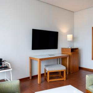 Imagen parcial de habitación doble superior del Parador de Ceuta