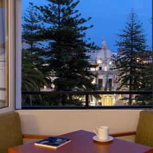 Vistas desde habitación superior del Parador de Ceuta