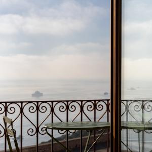 Terraza de junior suite del Parador de Ibiza