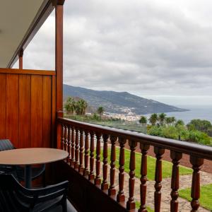 Terraza de habitación superior del Parador de La Palma
