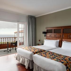 Habitación doble superior del Parador de La Palma