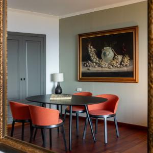 Vista de salón de junior suite del Parador de La Palma