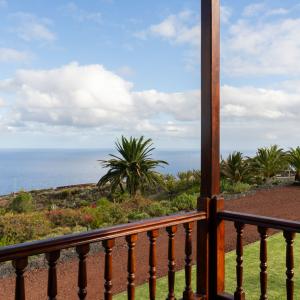 Vista parcial de habitaciones de junior suite del Parador de La Palma