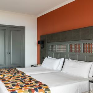 Camas de junior suite del Parador de La Palma