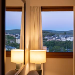 Detalle de junior suite en el Parador de Puebla de Sanabria