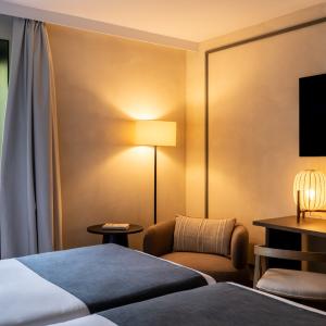 Habitación doble estándar del Parador de Santillana Altamira
