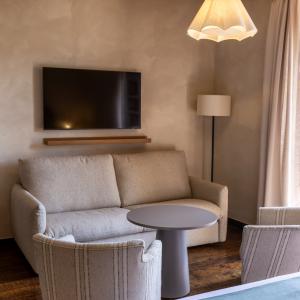 Detalle de Junior Suite del Parador de Santillana Gil Blas