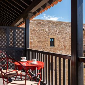 Terraza de habitación superior del Parador de Sigüenza