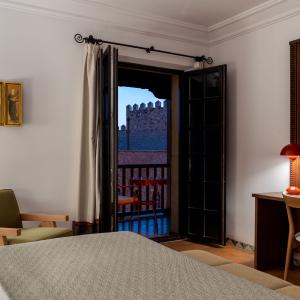 Vista parcial de habitación superior del Parador de Sigüenza