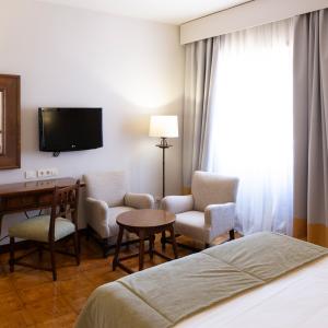 Vista parcial de Habitación superior en el Parador de Tordesillas